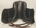 Load image into Gallery viewer, Ergo X Salmiak Dressyrsadel 17"/W