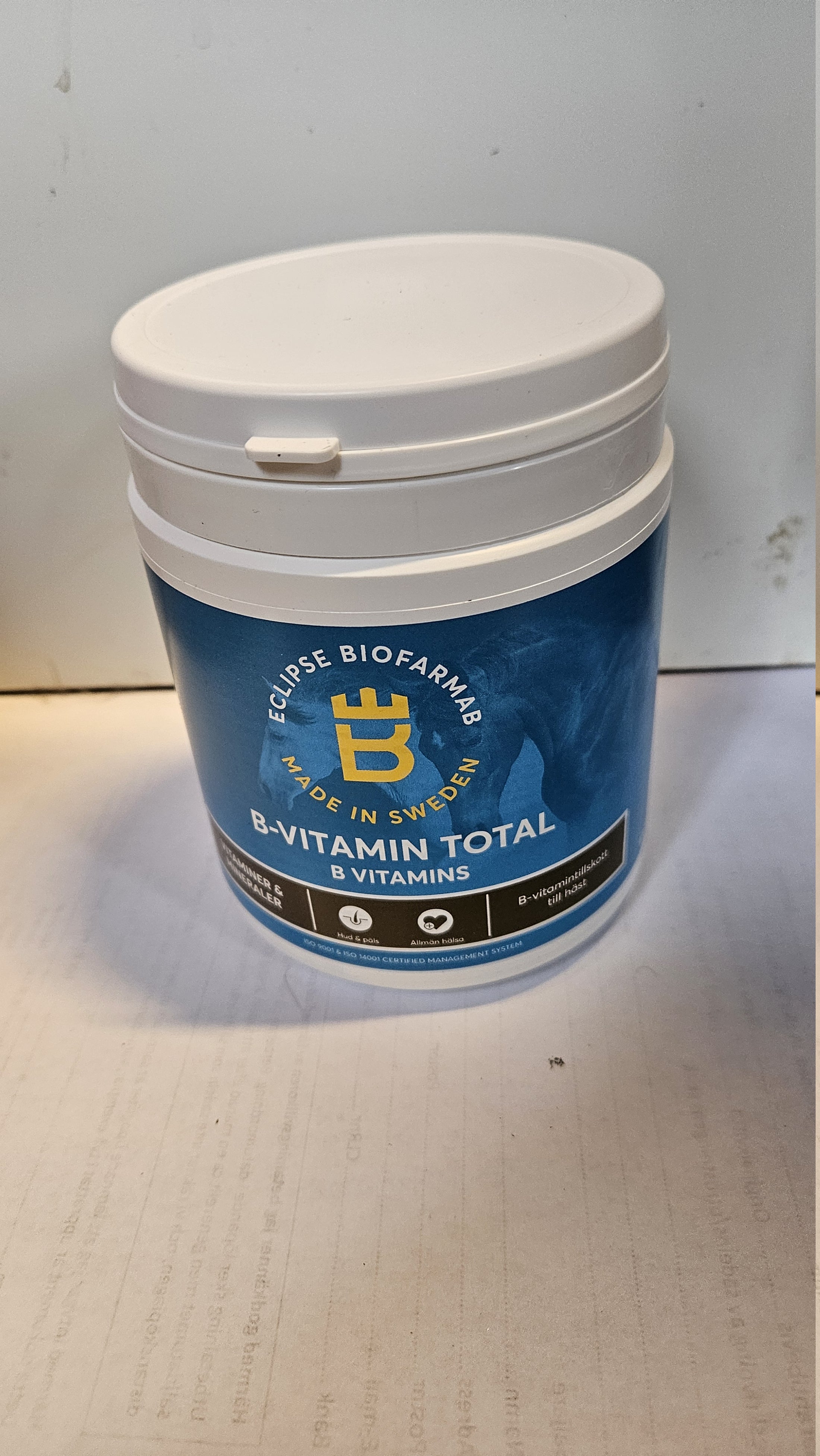 B-vitamin från Eclipse Biofarmab, 450 g