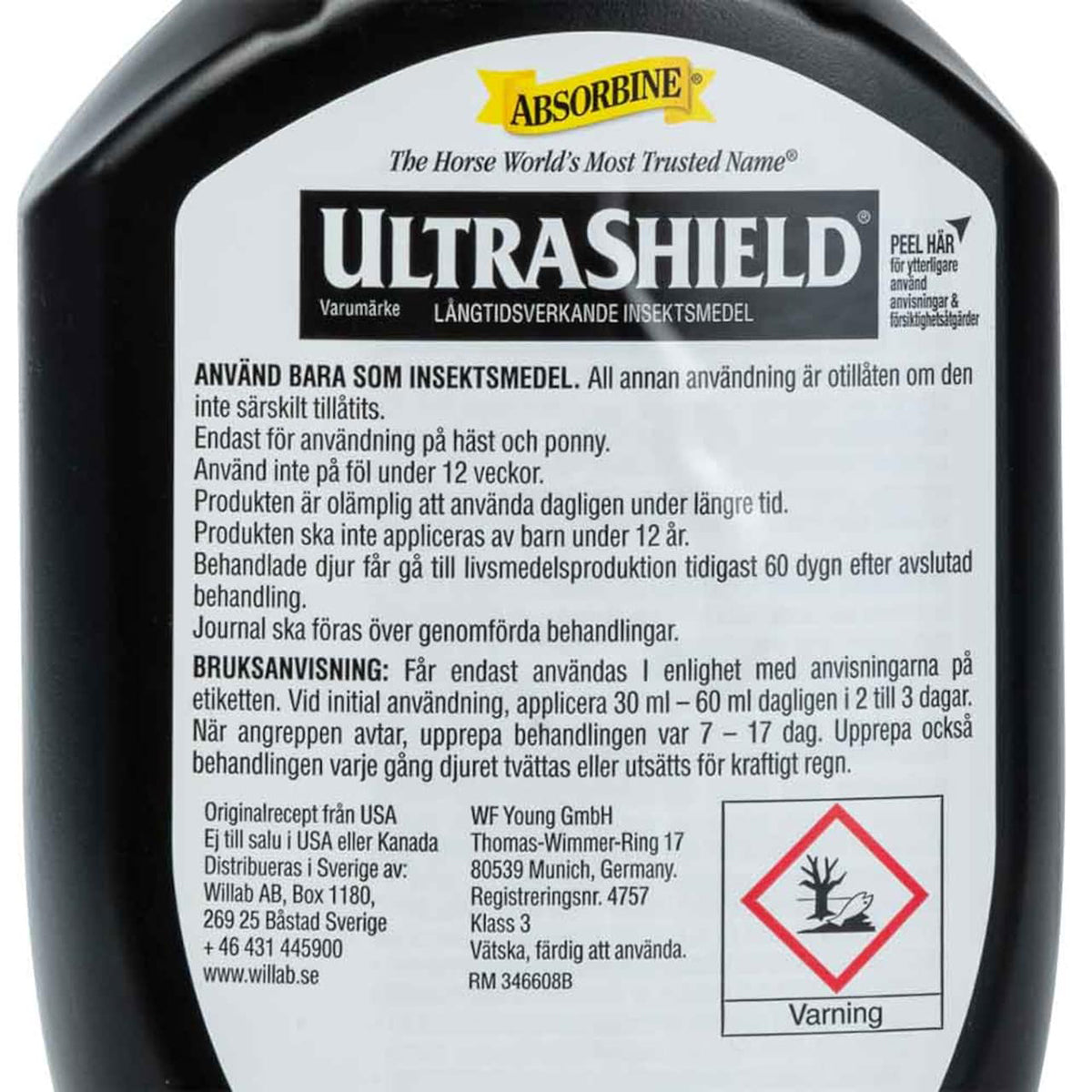 Ultra Shield Mygg & Fästing Spray Absorbine