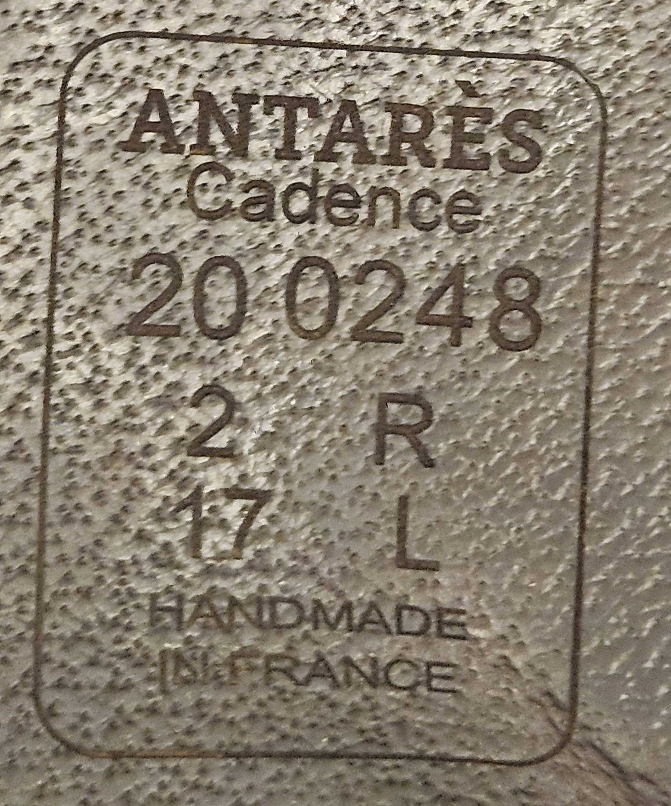 Antares Cadence Dressyrsadel 17/ W