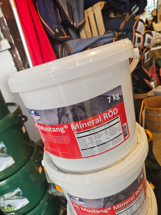 MINERAL RÖD RS MUSTANG