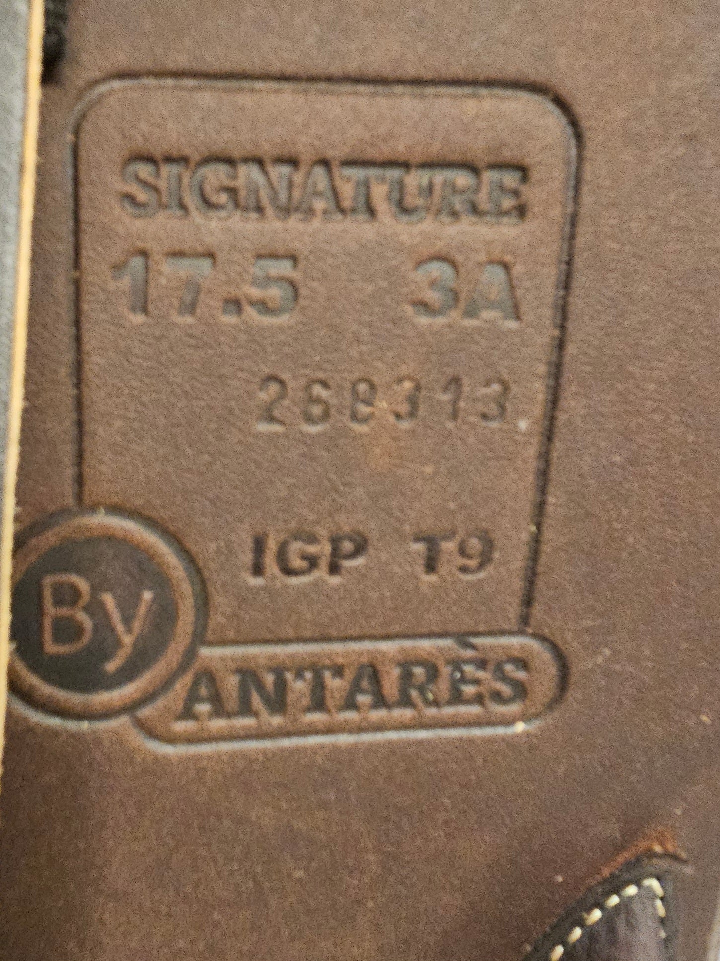 Antares Signature Hoppsadel 17,5"/W