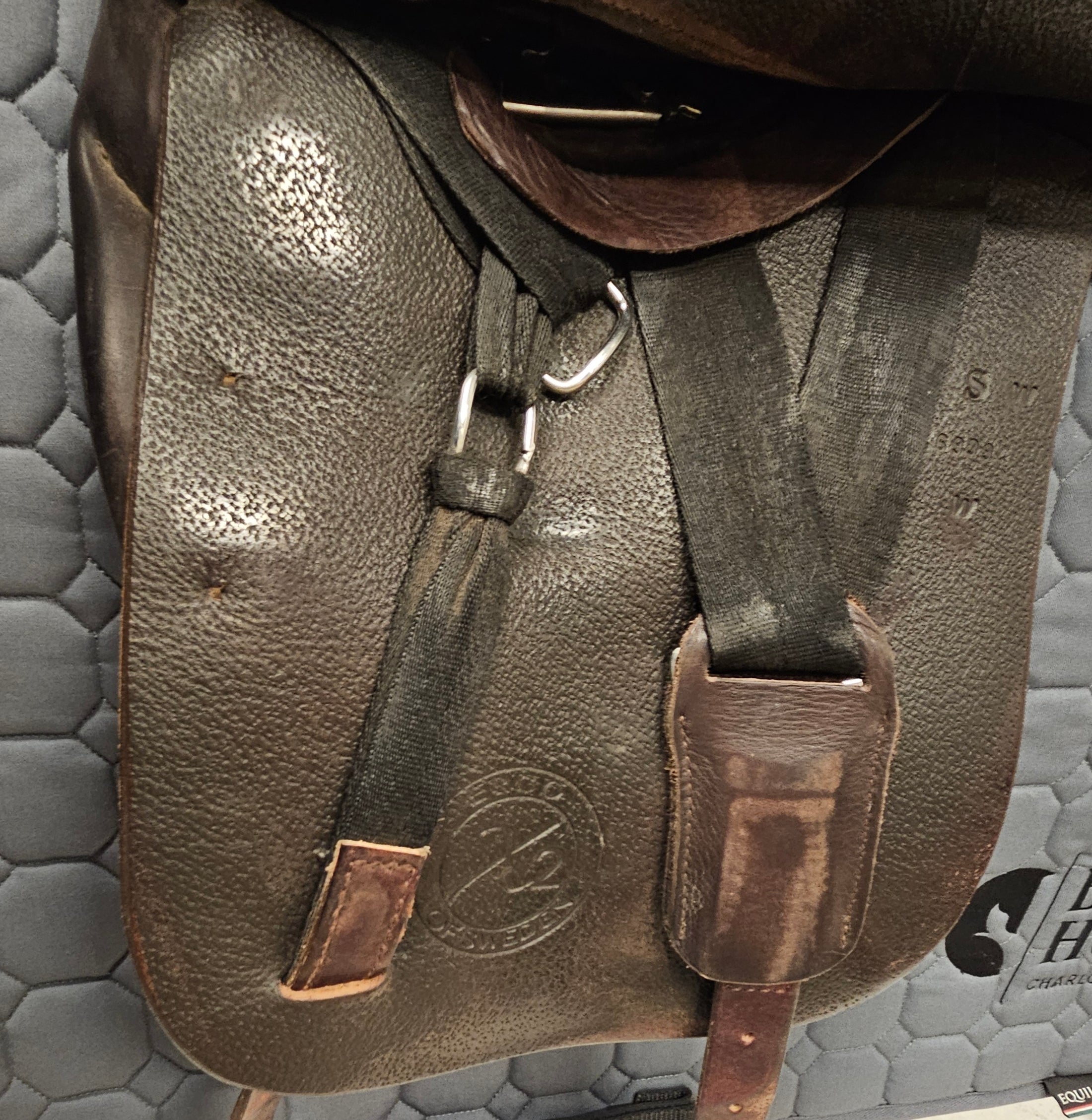 Ergo X Salmiak Dressyrsadel 17"/W