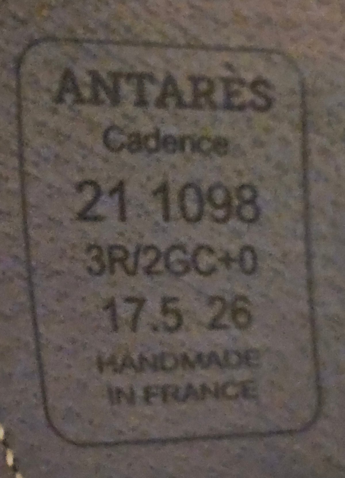 Antares Cadence Dressyrsadel 17,5"/ M