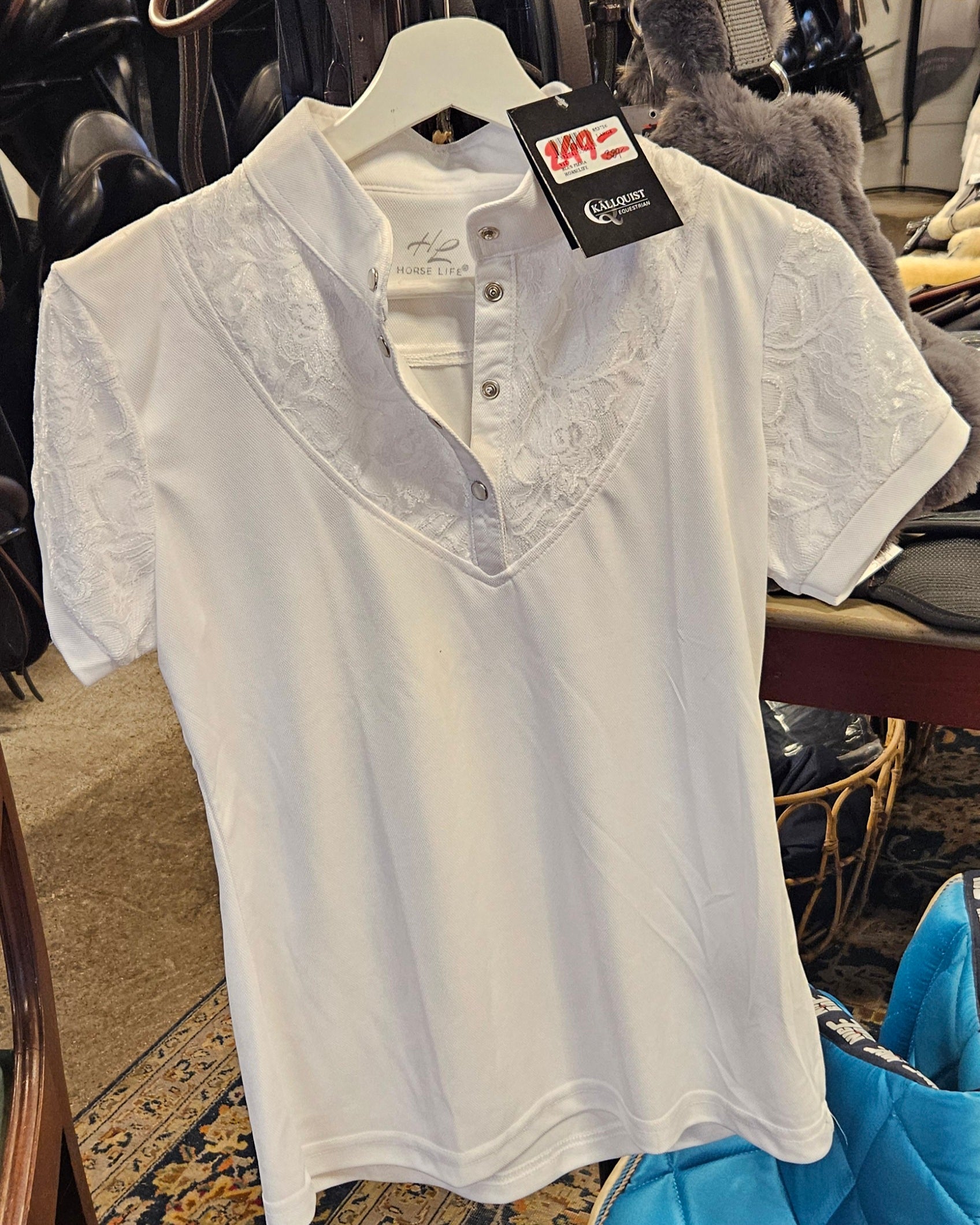 Blus/ tävlingstopp