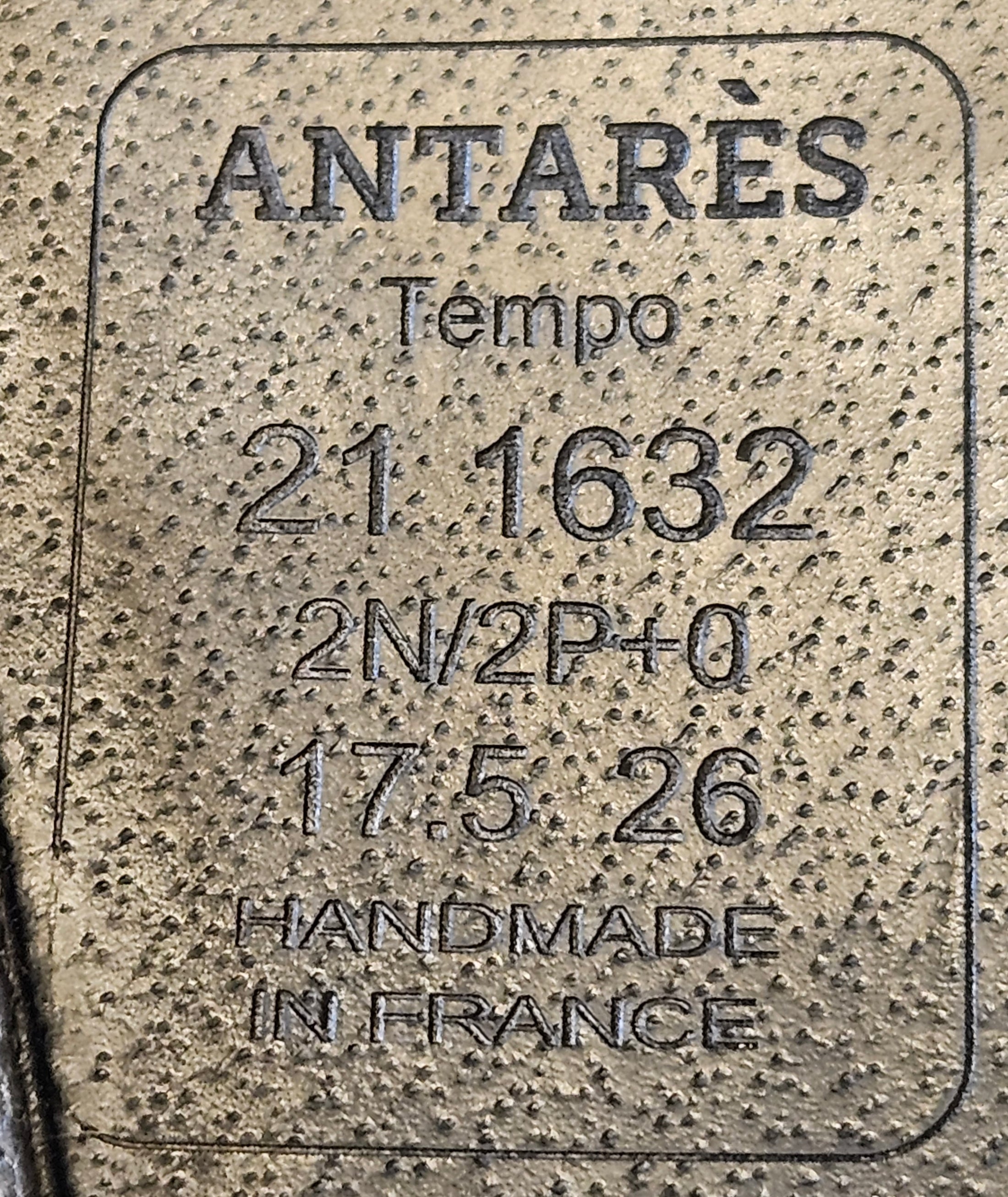 Antares Tempo Dressyrsadel 17,5"