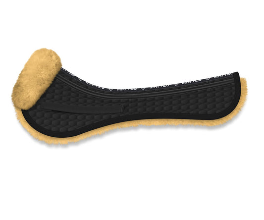 Mattes fårskinnspad (half pad) med ludd fram