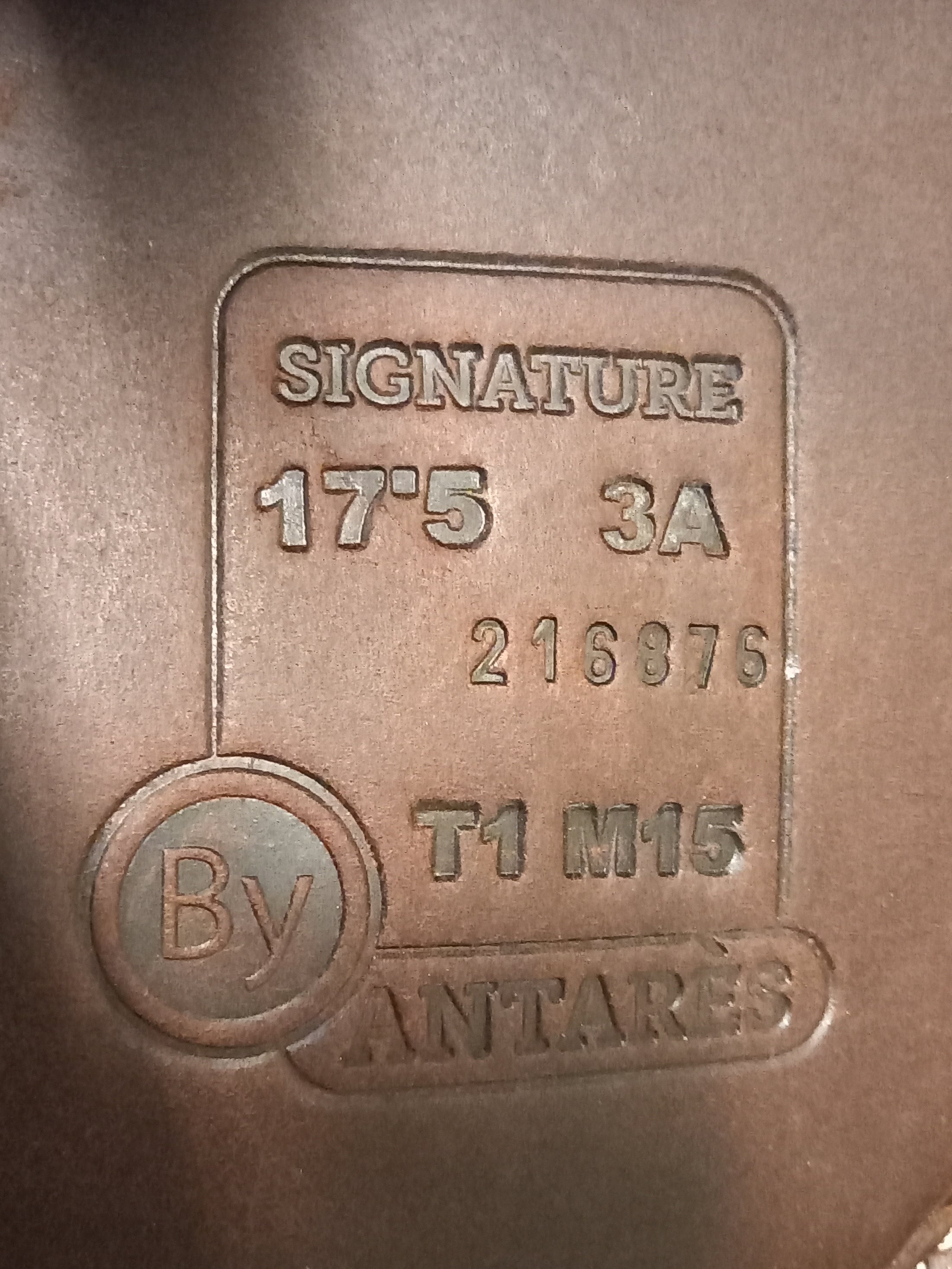Antares Signature Hoppsadel 17,5"/M