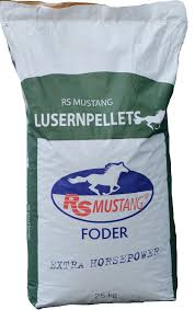 RS Mustang Lusernpellets - foder för häst